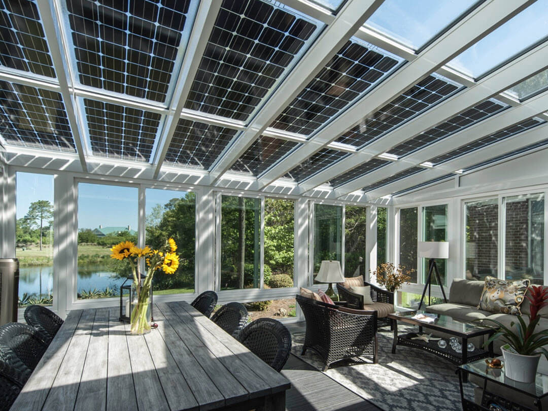 sunflowers solar power