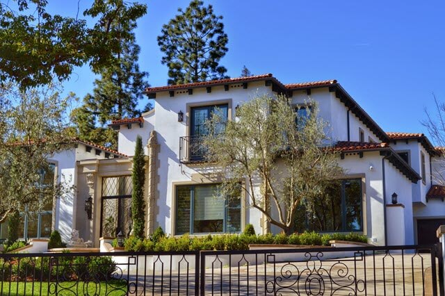 pebble beach spanish modern house